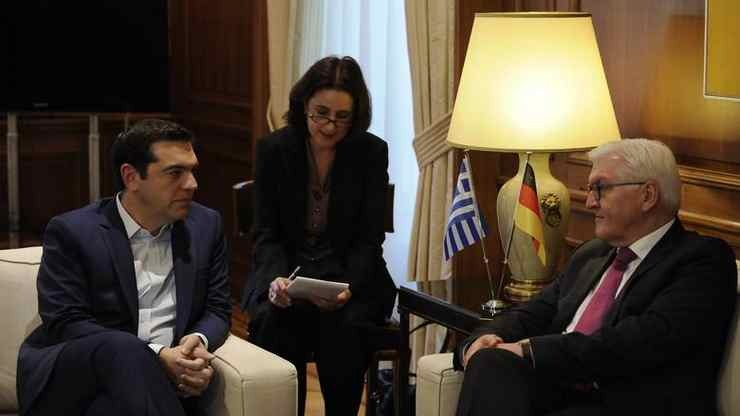 Τσίπρας σε Σταϊνμάιερ: Δεν κρύβουμε τις όποιες διαφορές από το μακρινό παρελθόν