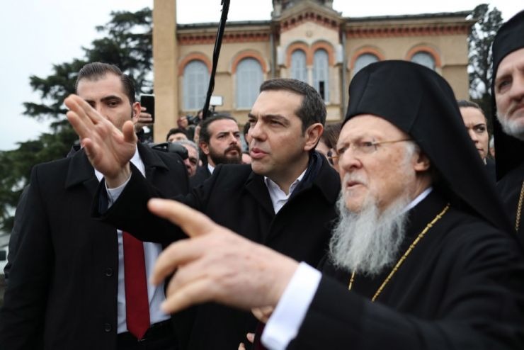 Τσίπρας: Μια μέρα να εγκαινιάσουμε με τον Ερντογάν την επαναλειτουργία της Σχολής της Χάλκης (φωτό)
