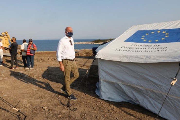 Σαρλ Μισέλ από τη Λέσβο: Η ΕΕ πρέπει να καθορίσει τους όρους μιας αποτελεσματικής αλληλεγγύης στο μεταναστευτικό