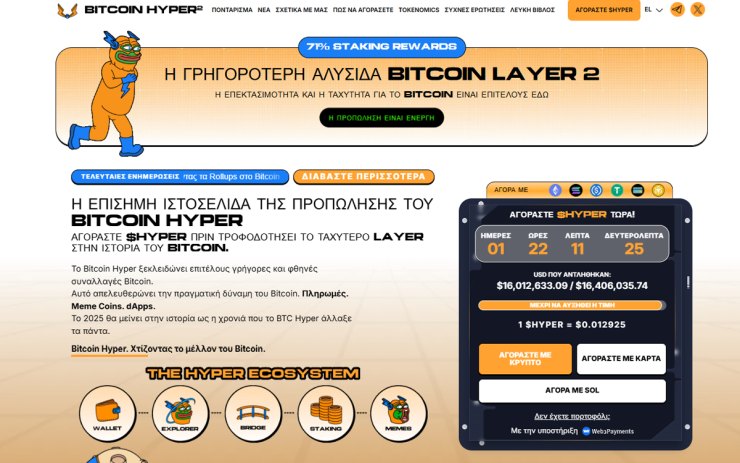 Bitcoin Hyper Presale