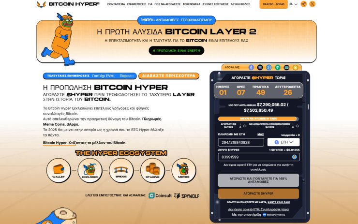 Bitcoin Hyper Token