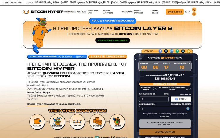 Bitcoin Hyper Bitcoin Hyper