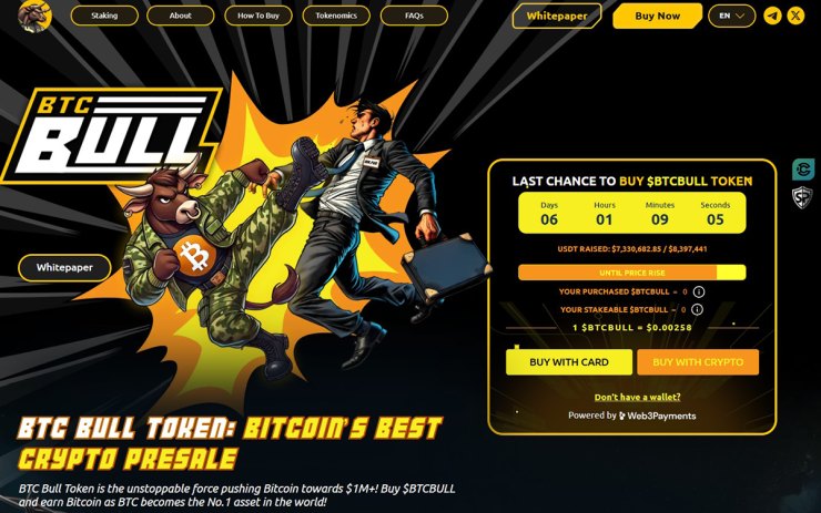 BTC Bull Token Bitcoin Airdrops