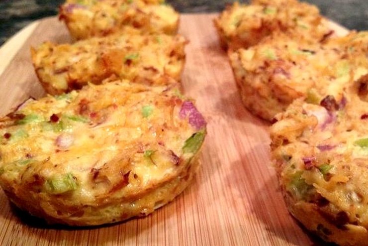 Chicken Muffins Low carb, high protein