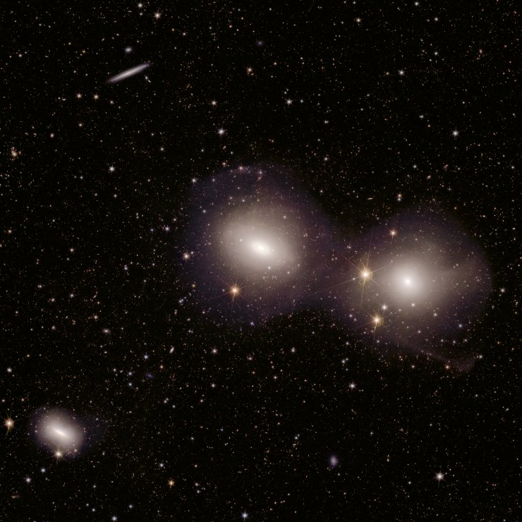 Dorado γαλαξίες συγχώνευση
