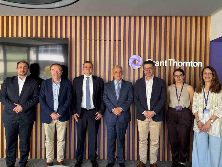 Ιωάννης Στεφάνου, Partner, Head of Energy Sector, Grant Thornton ● Δημήτριος Ραφτογιάννης, Director of Strategic Partnerships, Seeders &amp; THYREON ● Κωνσταντίνος Καζάς, Partner, Advisory Leader, Grant Thornton ● Βασίλης Καζάς, Managing Partner, Grant Thornton ● Κωνσταντίνος Μιχανετζής, CEO, Seeders | Founder and Strategic Lead, THYREON ● Aλεξάνδρα Μπαλτούκα, Partner, Head of Marketing &amp; Client Experience, Grant Thornton ● Ιωάννα Βουρβούλια, Head of Legal, Grant Thornton