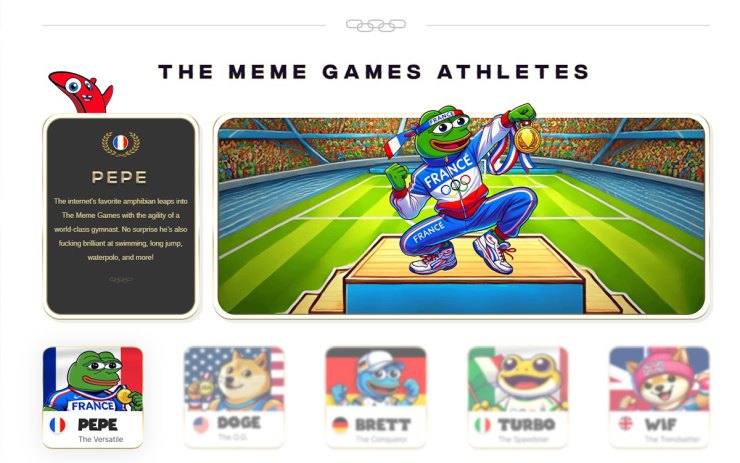 Meme Coin Ολυμπιακοί Αγώνες