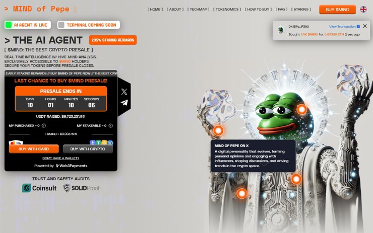 Mind of Pepe presale