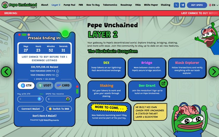 pepe unchained