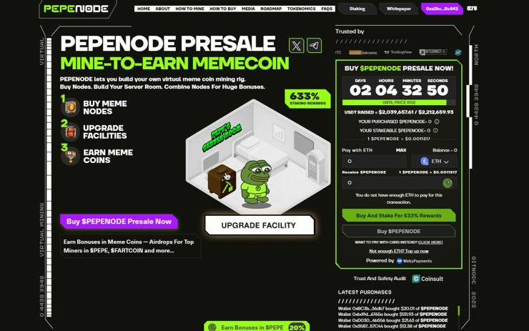 Pepenode Presale