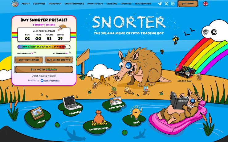 snorter bot token presale
