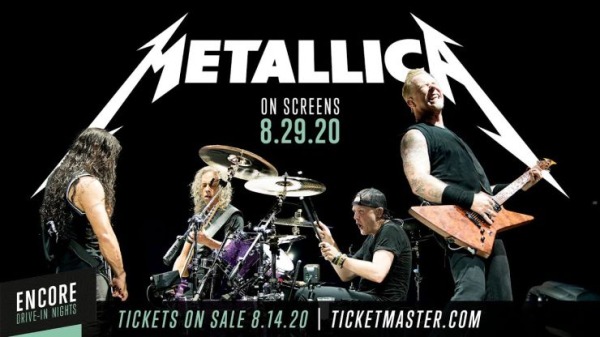 Η Metallica επιστρέφει στη σκηνή, μέσω … drive-in