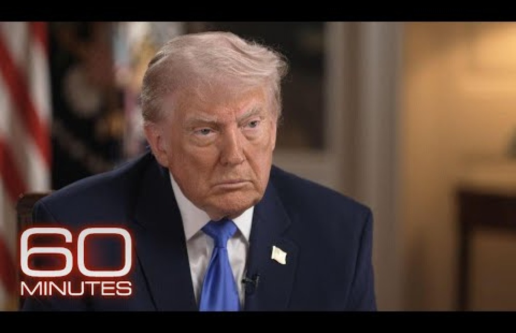 "Έκρηξη" Τραμπ στο "60 Minutes" για το μανιφέστο του δράστη της επίθεσης (+video)