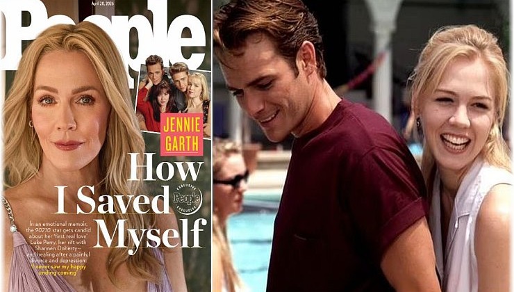 Τζένι Γκαρθ: Η εξομολόγησή της για τον πάτο, τη νηφαλιότητα και την απώλεια του Λιουκ Πέρι