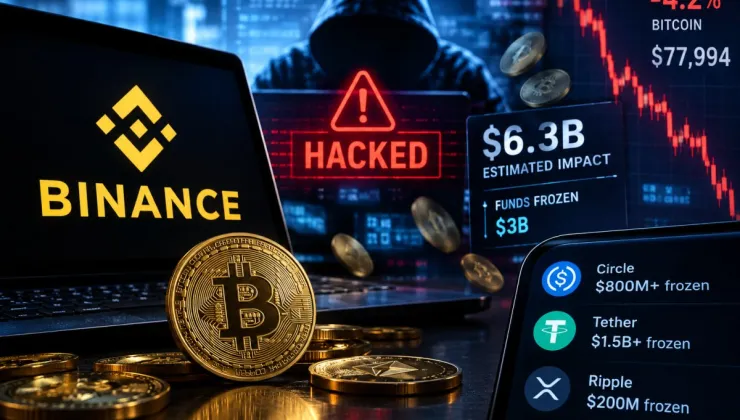Binance: Κυβερνοεπίθεση 6,3 δισ. δολαρίων – Παγώνουν crypto και υποχωρεί το Bitcoin