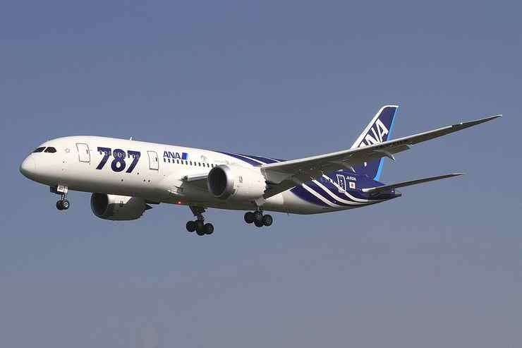Boeing 787 για ελέγχους στους κινητήρες