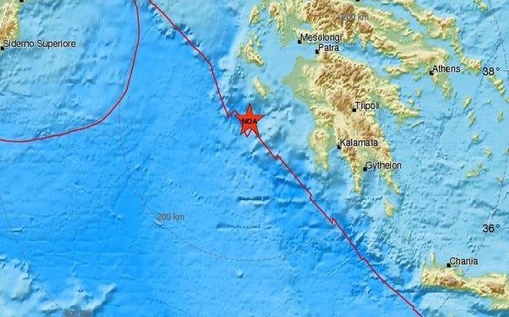 Ισχυρός σεισμός 6,7 ρίχτερ στη Ζάκυνθο
