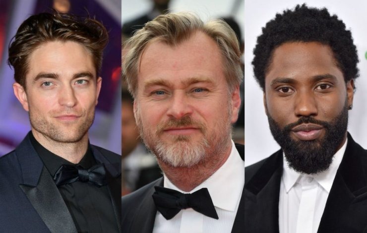 Robert Pattinson, John David Washington, Christopher Nolan