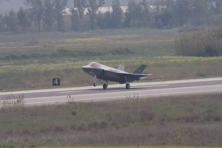 κλοιός στο Αιγαίο με F 35