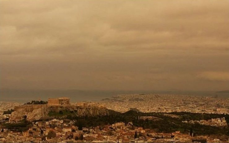 θερμικός κίνδυνος για τον πληθυσμό της Αθήνας