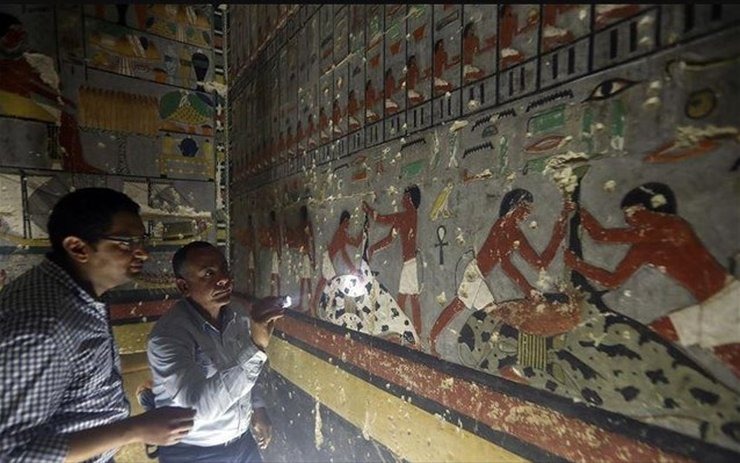 Αίγυπτος, ταφικός θάλαμος 4.000 ετών