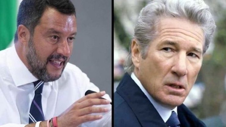 Richard Gere, Matteo Salvini