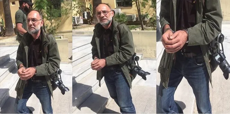 Νόμος και τάξη: Φωτορεπόρτερ με χειροπέδες!
