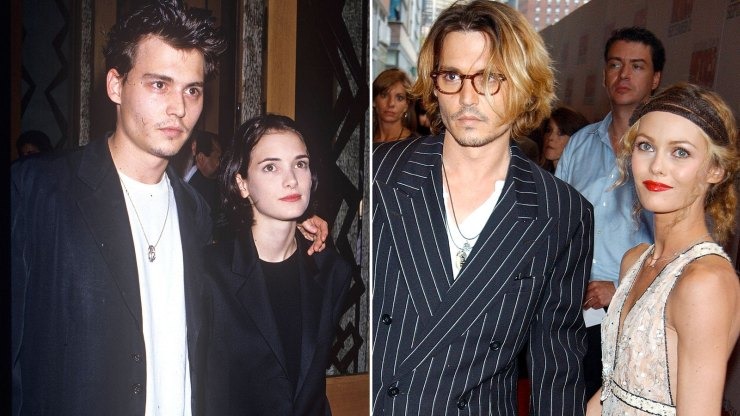 Vanessa Paradis και Winona Ryder στηρίζουν Johnny Depp