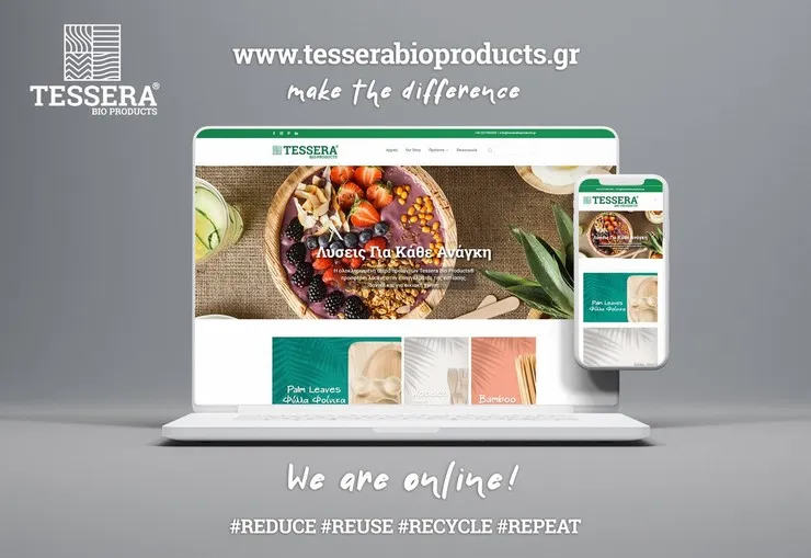 TESSERA Bio Products: Η εναλλακτική πρόταση στην κατάργηση των πλαστικών μιας χρήσης