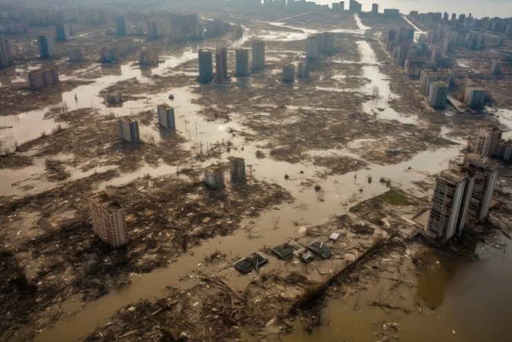 Καταστροφή, πλημμύρα, disaster, flood - Image By freepik.com