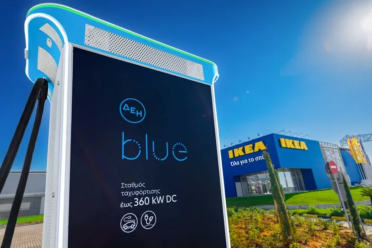 ΔΕΗ blue: Στην Πάτρα το πιο ισχυρό Hub φόρτισης της Ελλάδας	