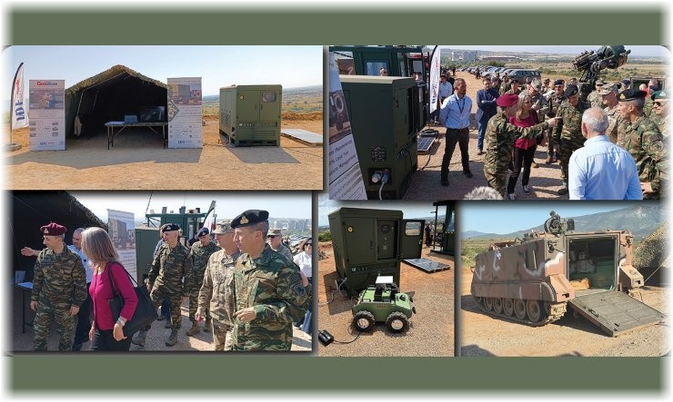 Με καινοτόμα υβριδικά συστήματα η Intracom Defense στην άσκηση Immediate Response-25