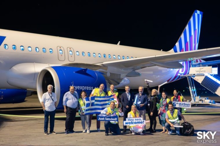 SKY express: Παρέλαβε ακόμη ένα νέο, υπερσύγχρονο Airbus Α320neo