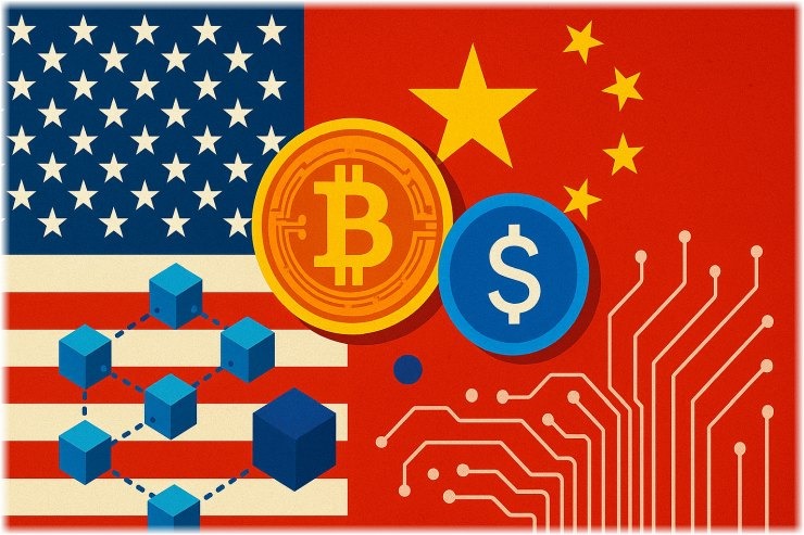 Μετά το AI, ανταγωνισμός ΗΠΑ - Κίνας και στα κρυπτονομίσματα