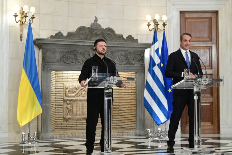 Μητσοτάκης: Η Ελλάδα κόμβος για το αμερικανικό LNG - Θα παράσχει συνδρομή στην μεταπολεμική ανοικοδόμηση στην Ουκρανία