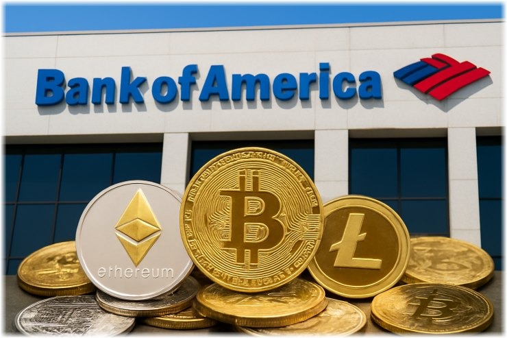 Έκθεση σε crypto έως 4% συστήνει η Bank of America σε πελάτες wealth management