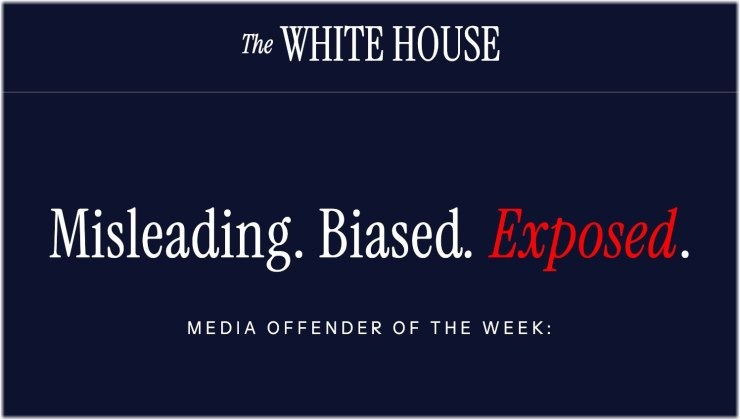 Ο Λευκός Οίκος εγκαινίασε σελίδα "Media Offender of the Week", στοχοποιεί μεγάλα ΜΜΕ