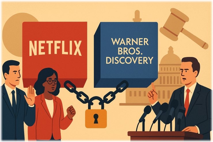 Το ρίσκο του Netflix: Η εξαγορά της Warner φέρνει πολιτικό και ρυθμιστικό συναγερμό
