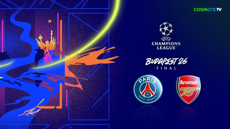 Ο μεγάλος τελικός του UEFA Champions League κάνει «σέντρα» στην COSMOTE TV