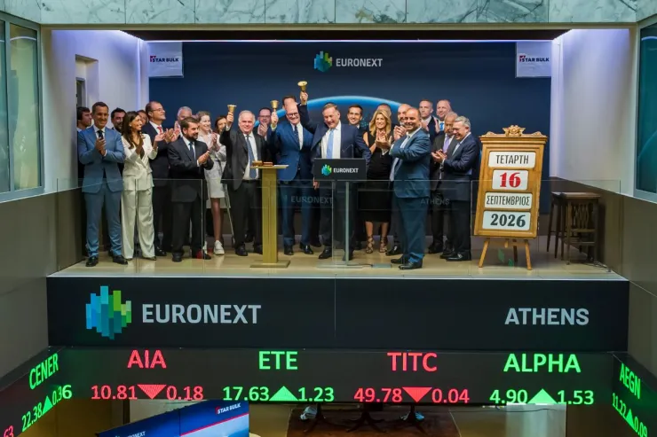 Star Bulk: Ντεμπούτο στο Euronext Athens - Τι δήλωσαν Παππάς και Καπράλος