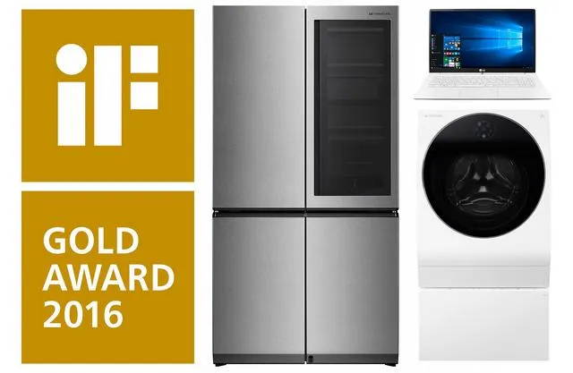 LG: Μεγάλη νικήτρια στο iF DESIGN 2016 με ρεκόρ στον αριθμό βραβείων