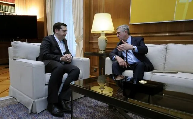 Τσίπρας με τον ύπατο αρμοστή του ΟΗΕ: Όχι σε μονομερείς ενέργειες στο προσφυγικό