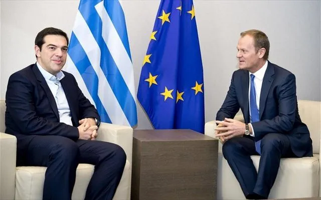 Σε εξέλιξη η συνάντηση Τσίπρα - Τουσκ