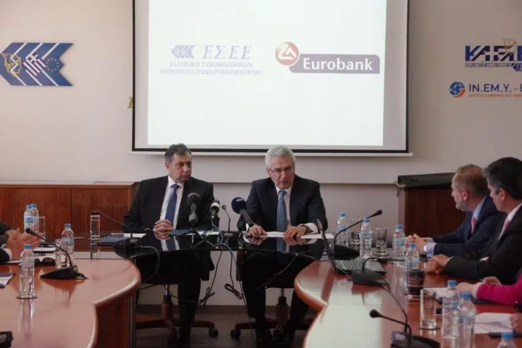 Τι συμφώνησαν ΕΣΕΕ - Eurobank για την ενίσχυση των ΜμΕ