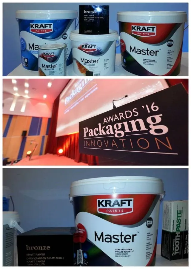 KRAFT Paints: Σημαντική βράβευση για την καινοτομία στις συσκευασίες της