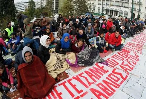 Διαδηλώσεις υπέρ των προσφύγων σε όλη την Ευρώπη