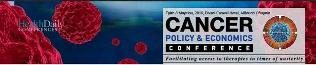 Στις 8 Μαρτίου 2016 στο Divani Caravel το Cancer Policy and Economics Conference