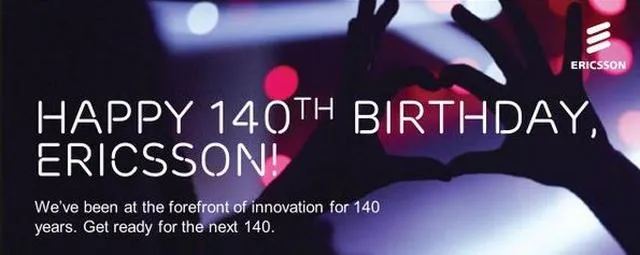 Η Ericsson γιορτάζει 140 χρόνια ζωής