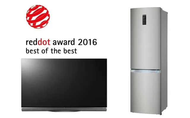 LG: Ηγετική θέση στις βραβεύσεις της παγκόσμιας επιτροπής σχεδιασμού Red Dot Awards