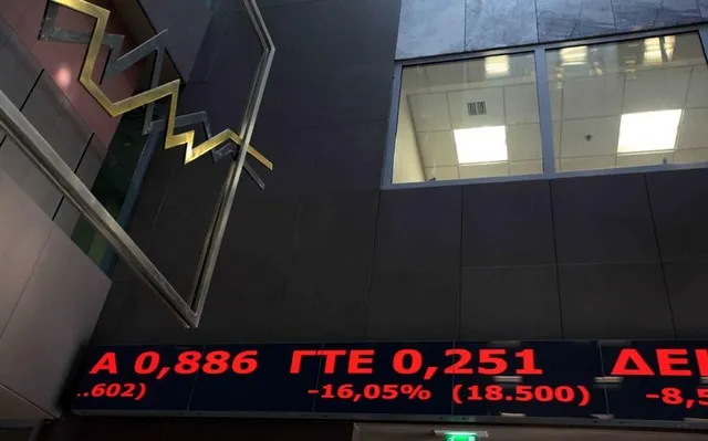 Κάτω από τις 560 μονάδες ο Γενικός Δείκτης